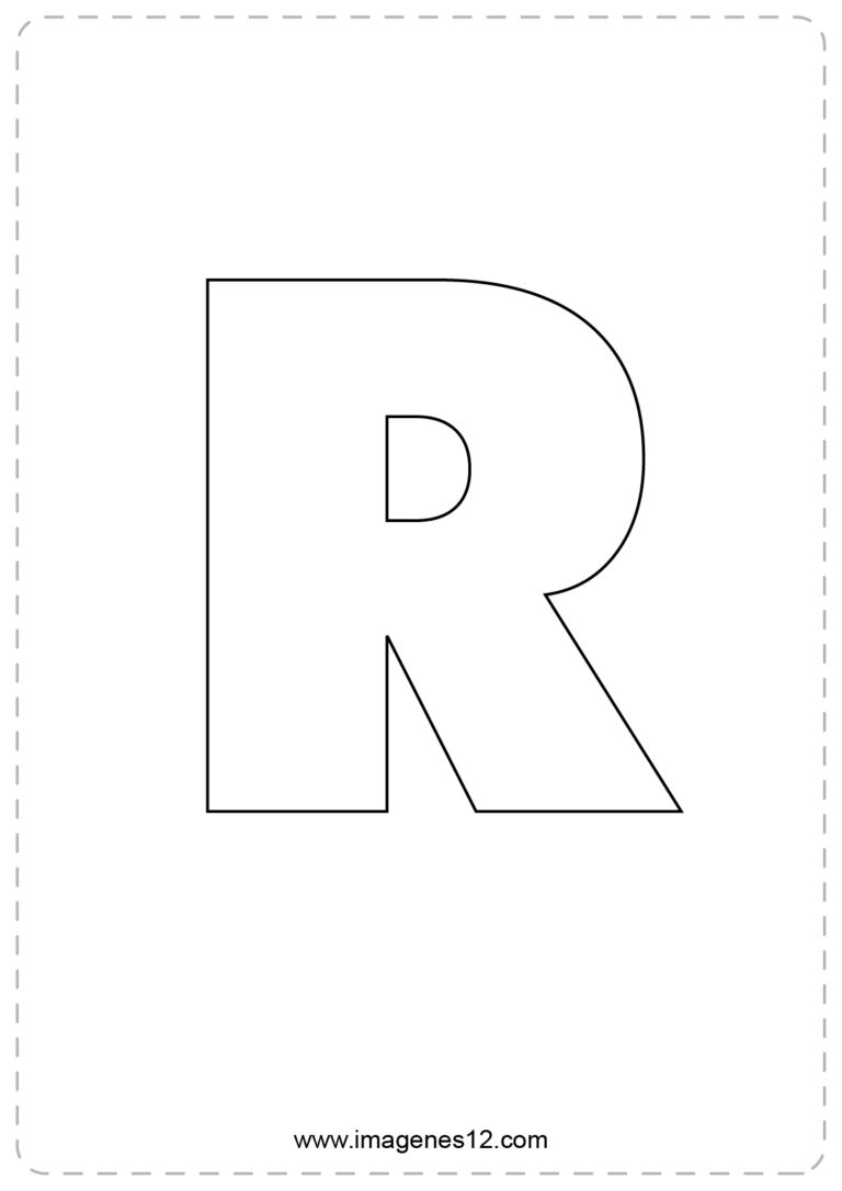 Formatos De Letra R IMÁGENES DE LETRA R - Imagenes12