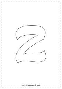 letras z para imprimir