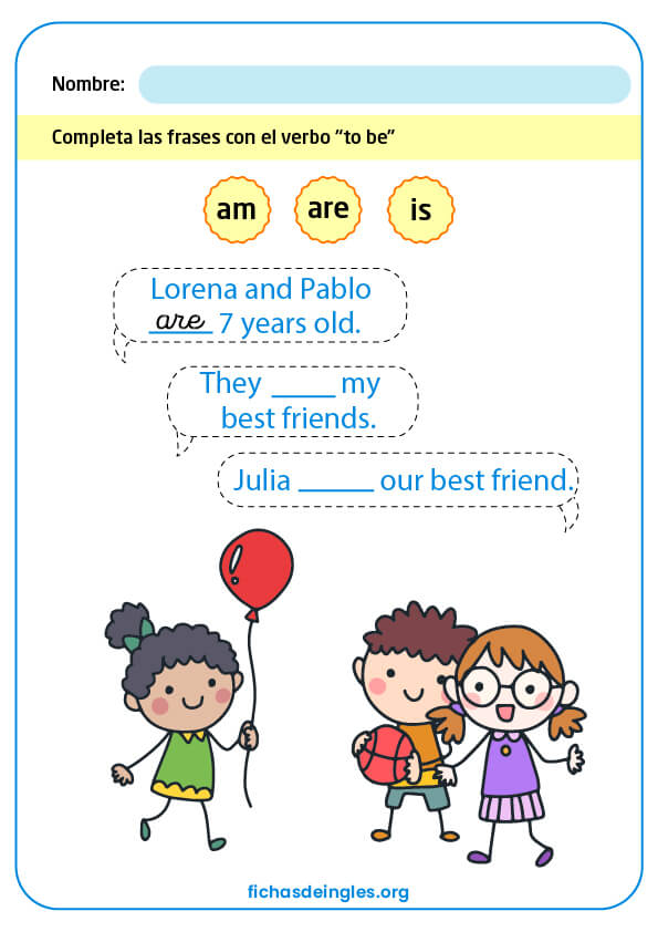 fichas de ingles para primer grado de primaria