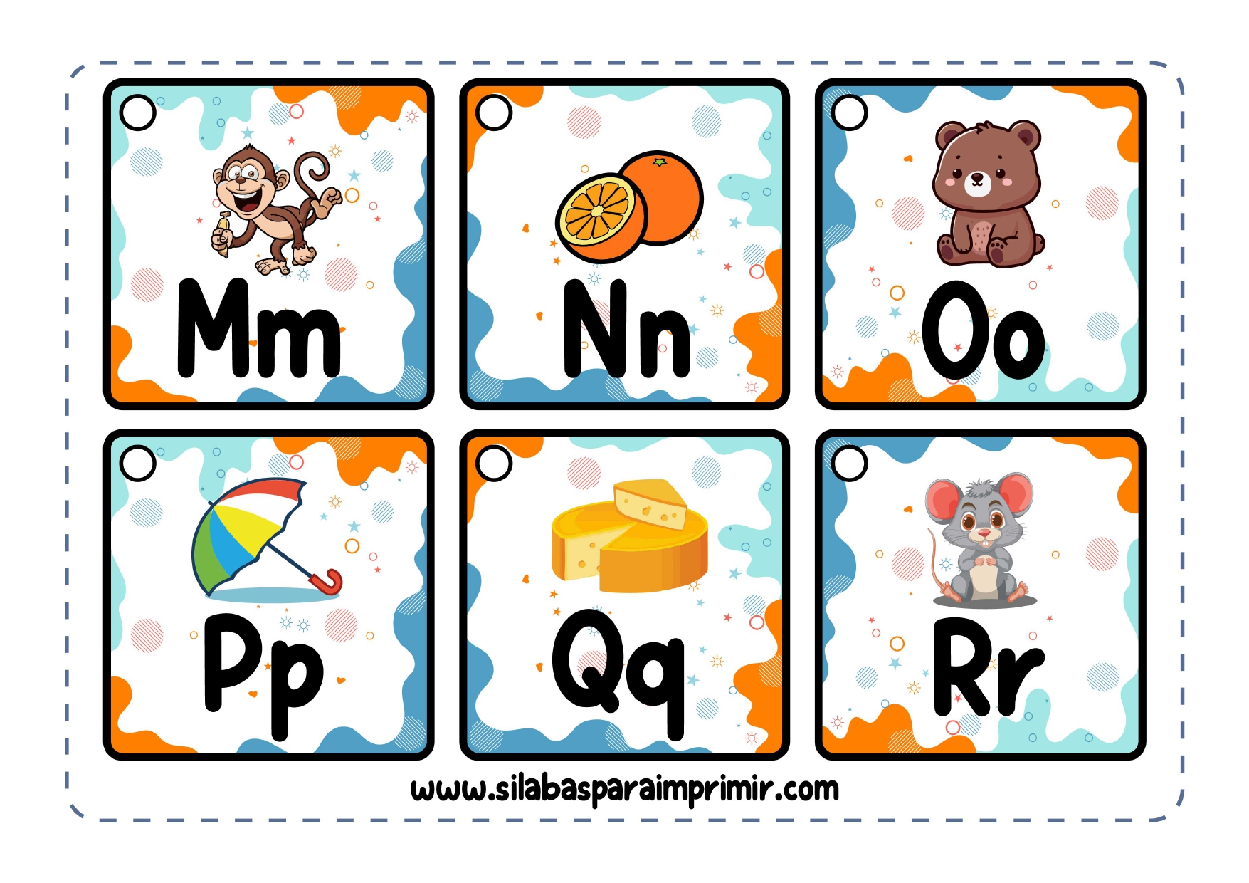 Llavero del abecedario