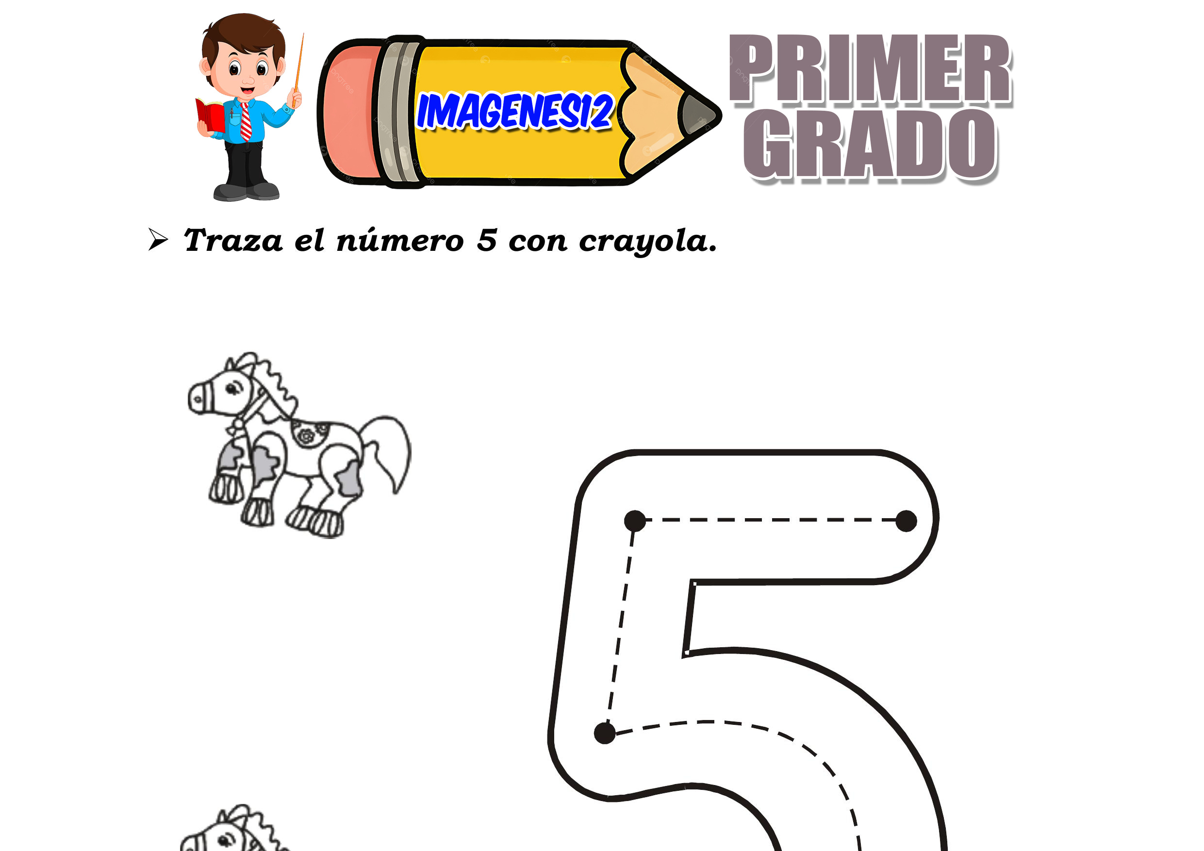 Aprender el número 5