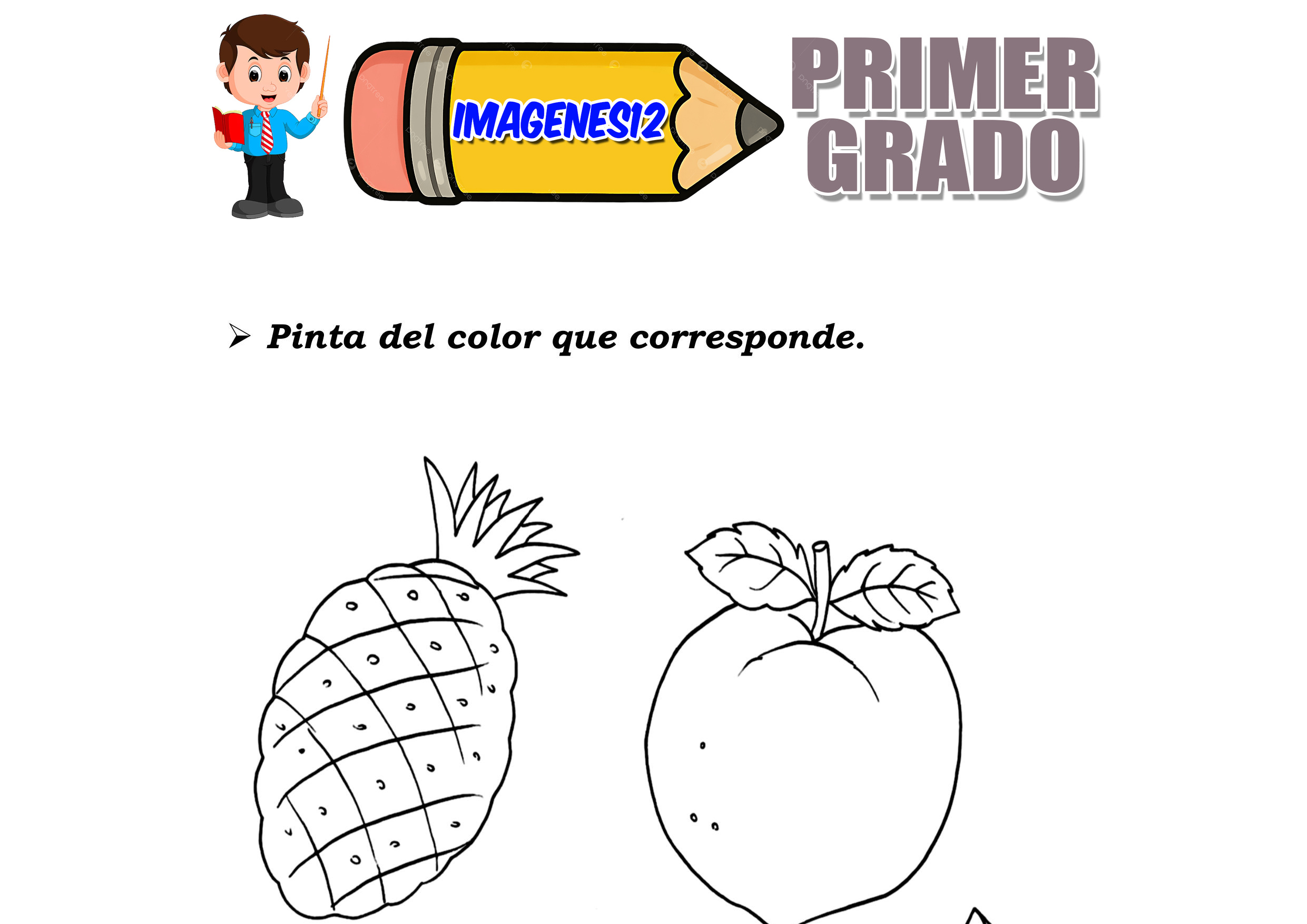 Las frutas para niños