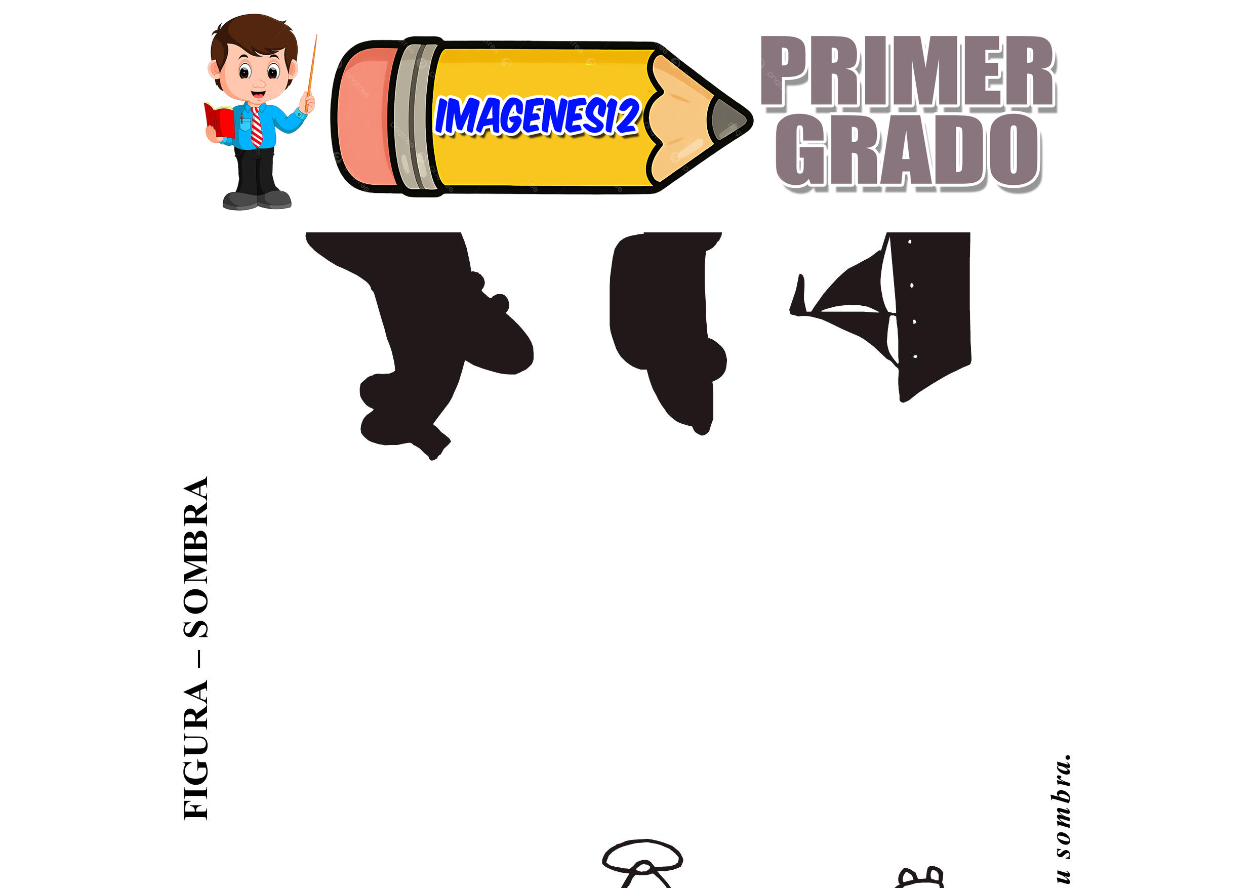 Relacionar figuras y sombras