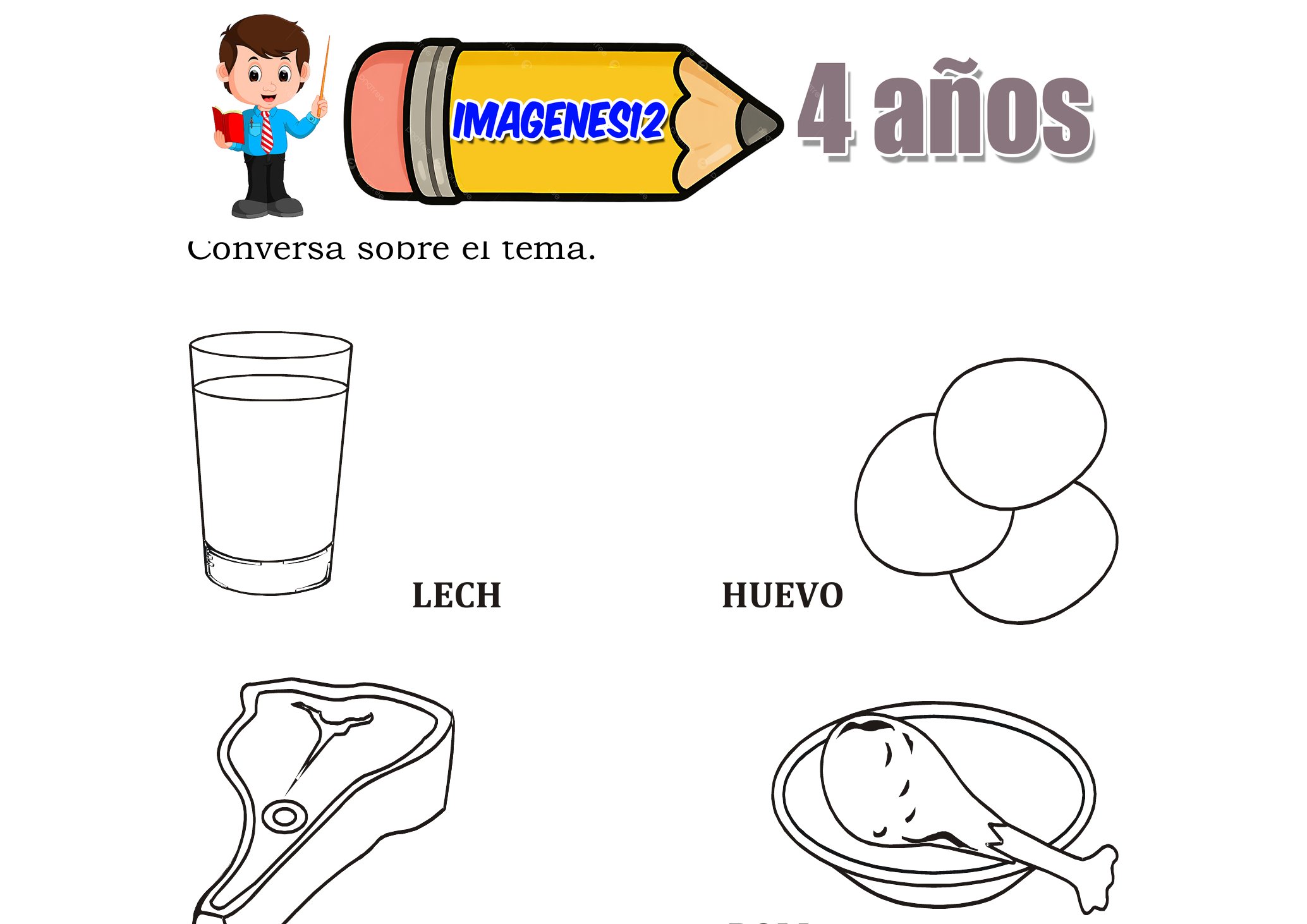 Alimentos de Origen Animal Niños