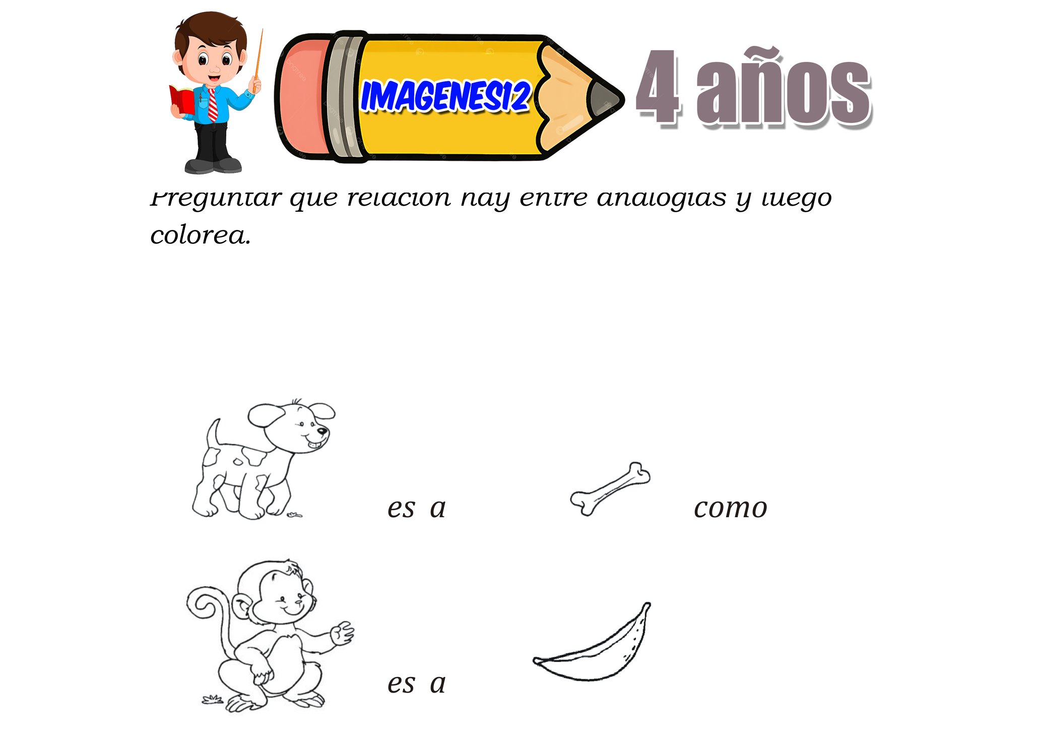 Analogías para Niños