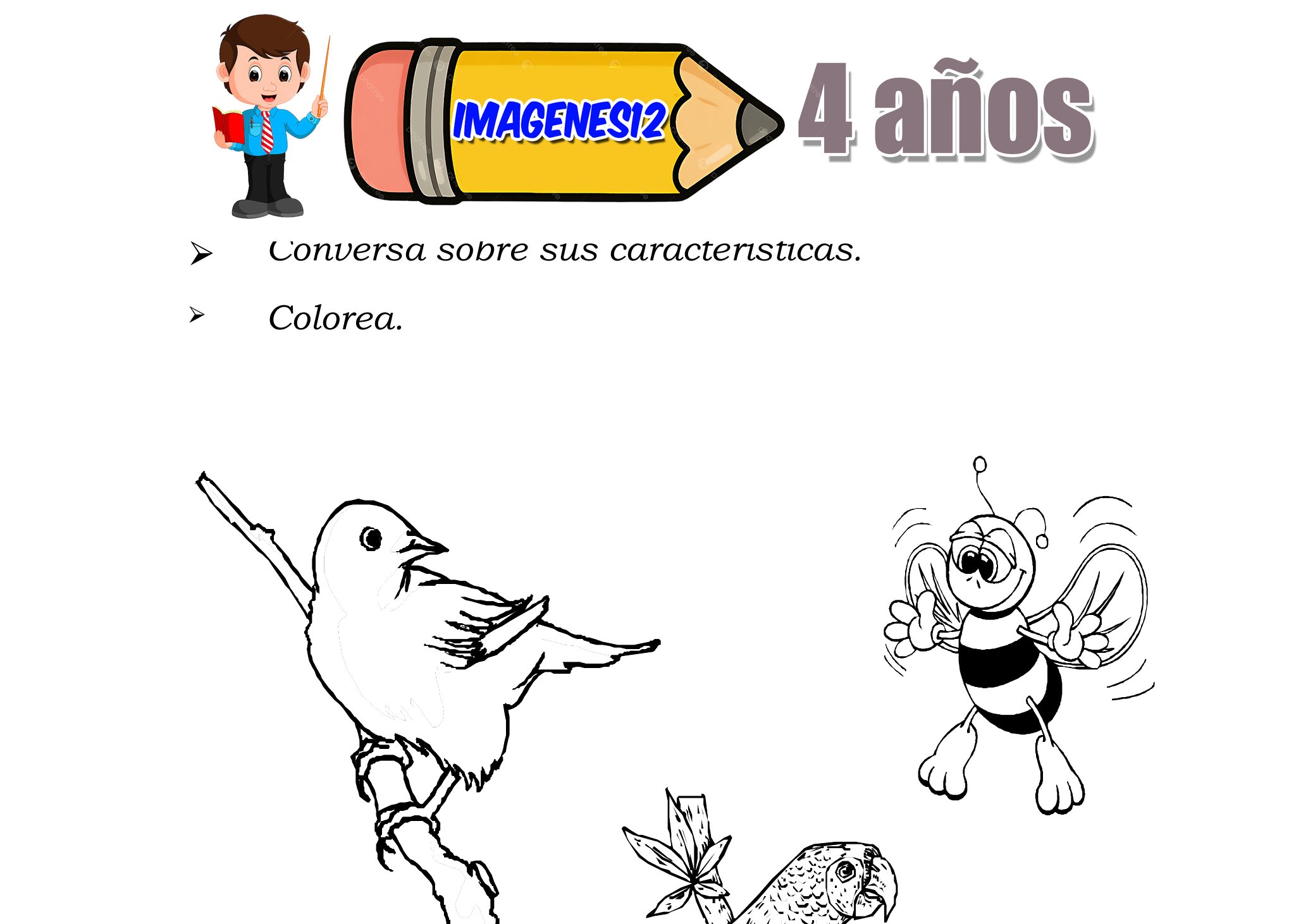 Animales que Vuelan Niños