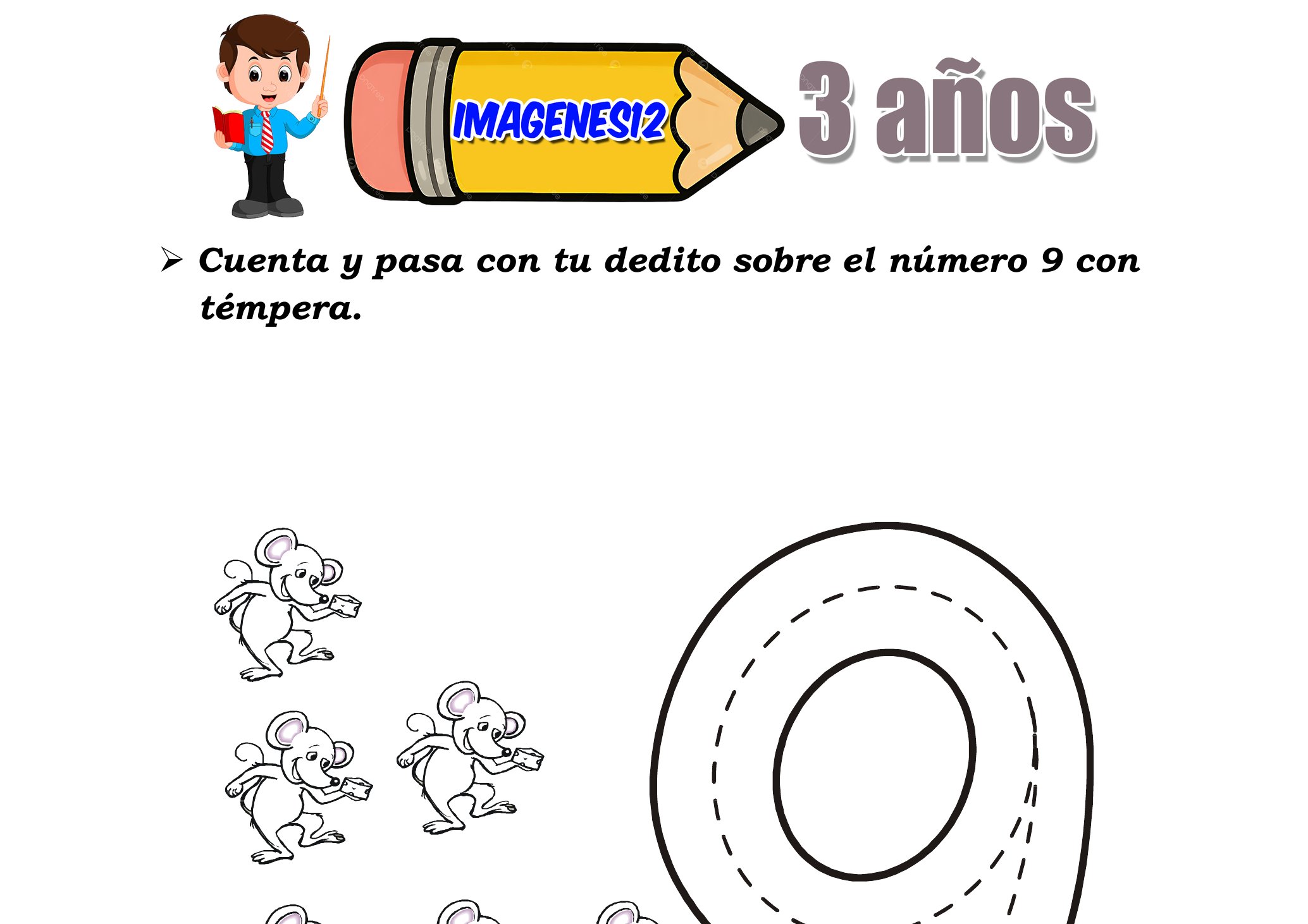 Aprender el número 10