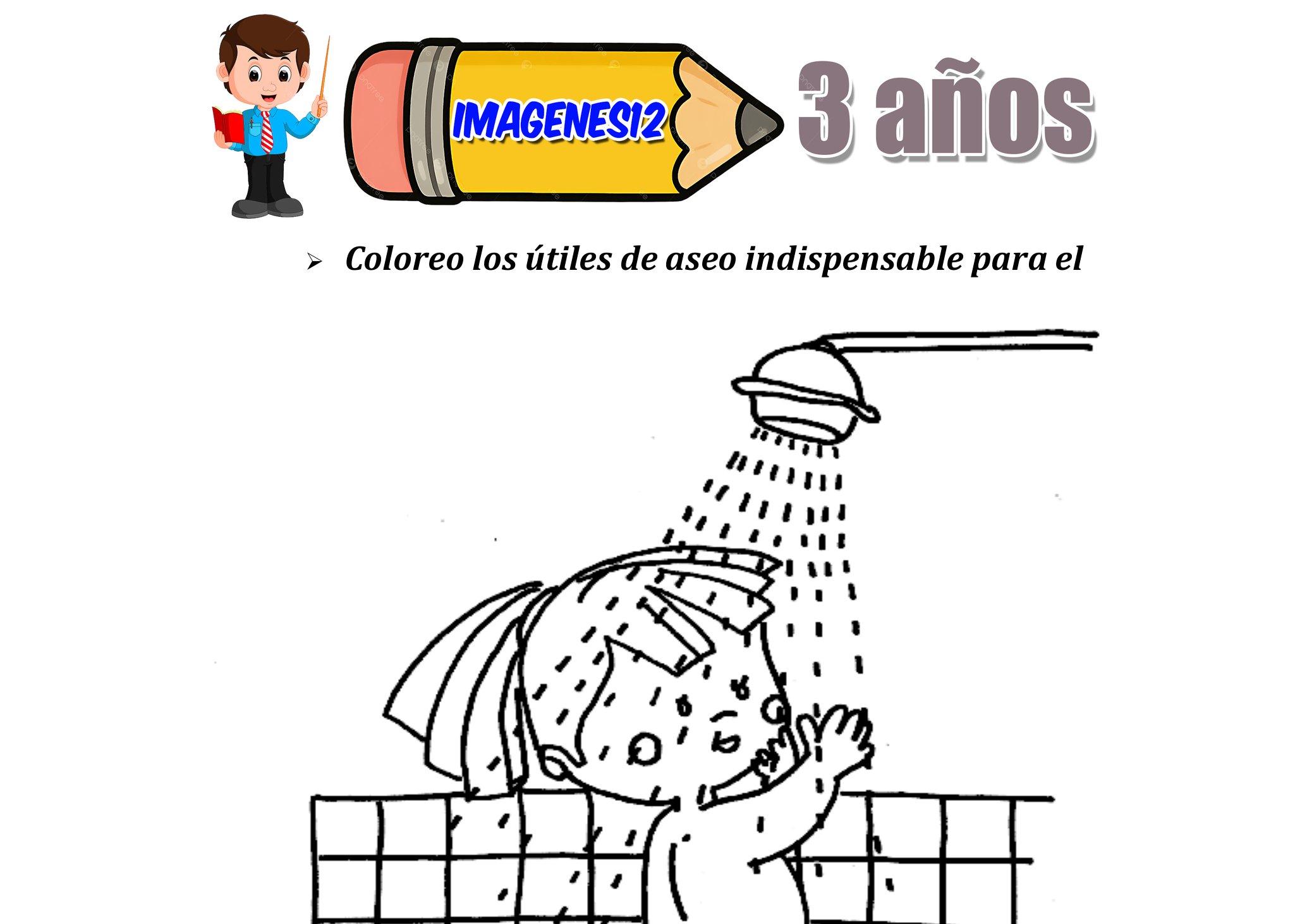 Aseo personal para niños