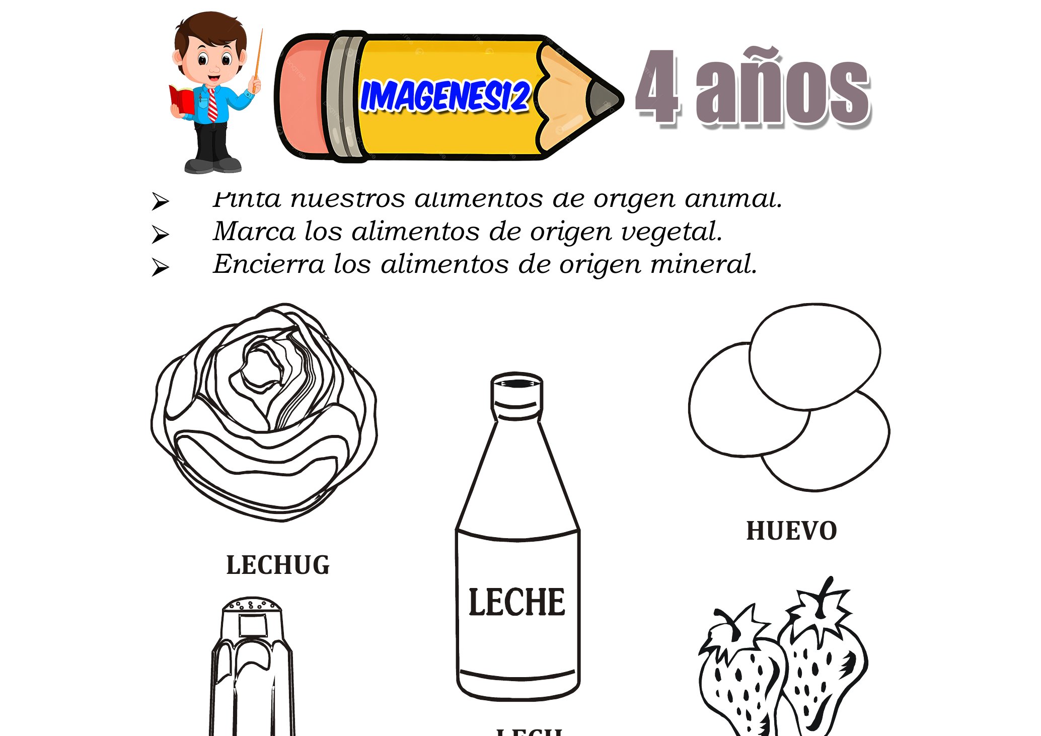 Crecimiento del Frijol Niños