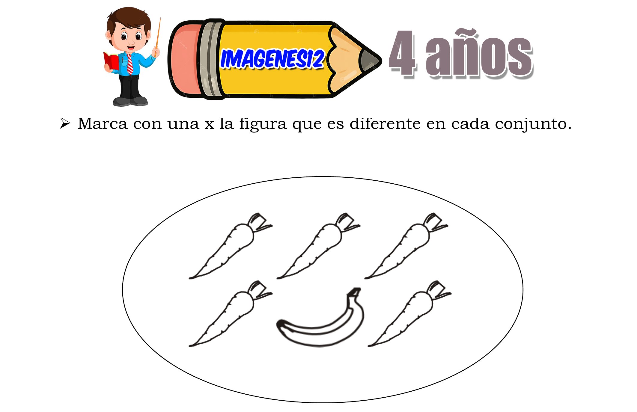 Diferentes para Niños
