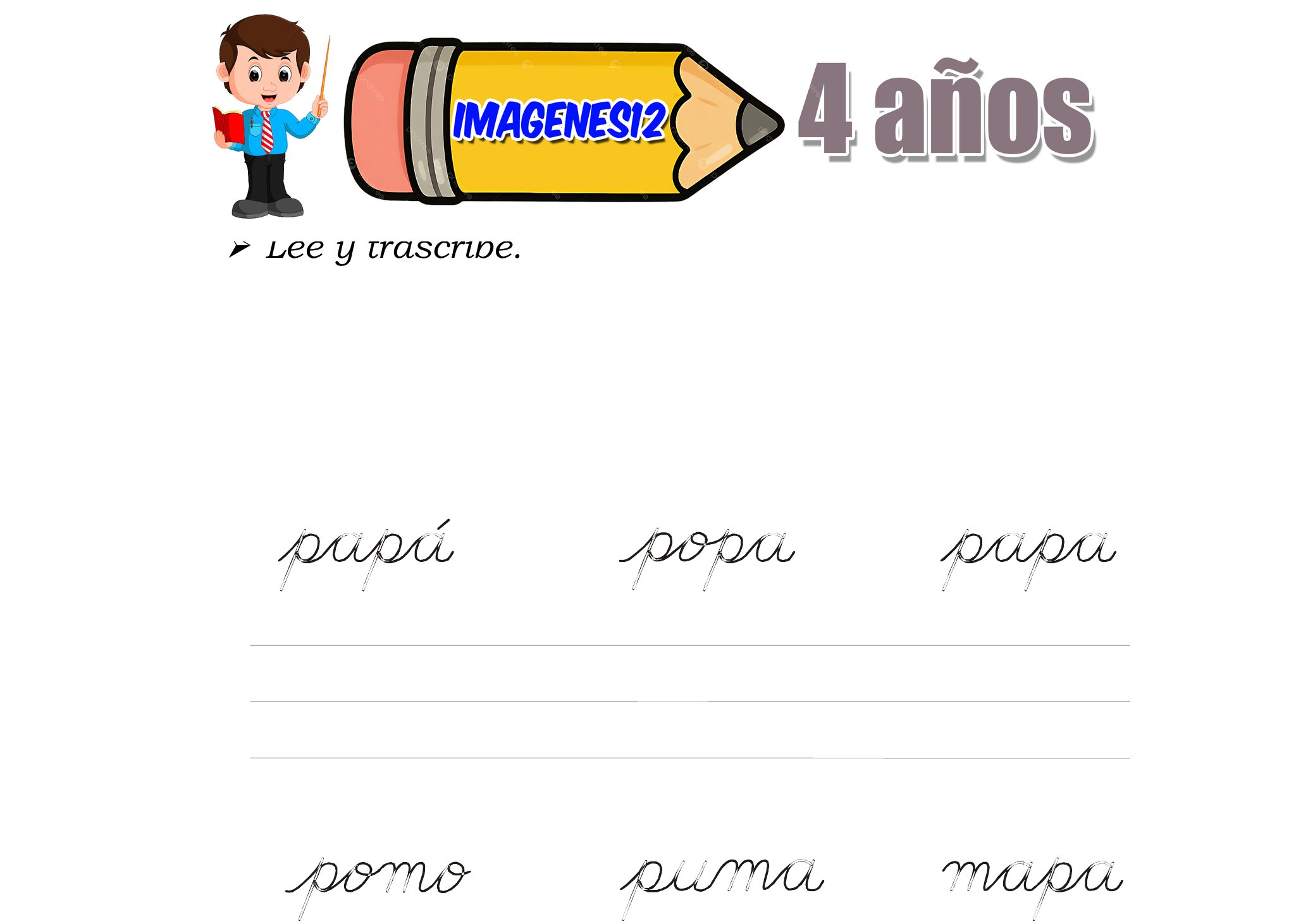 Escritura para Niños