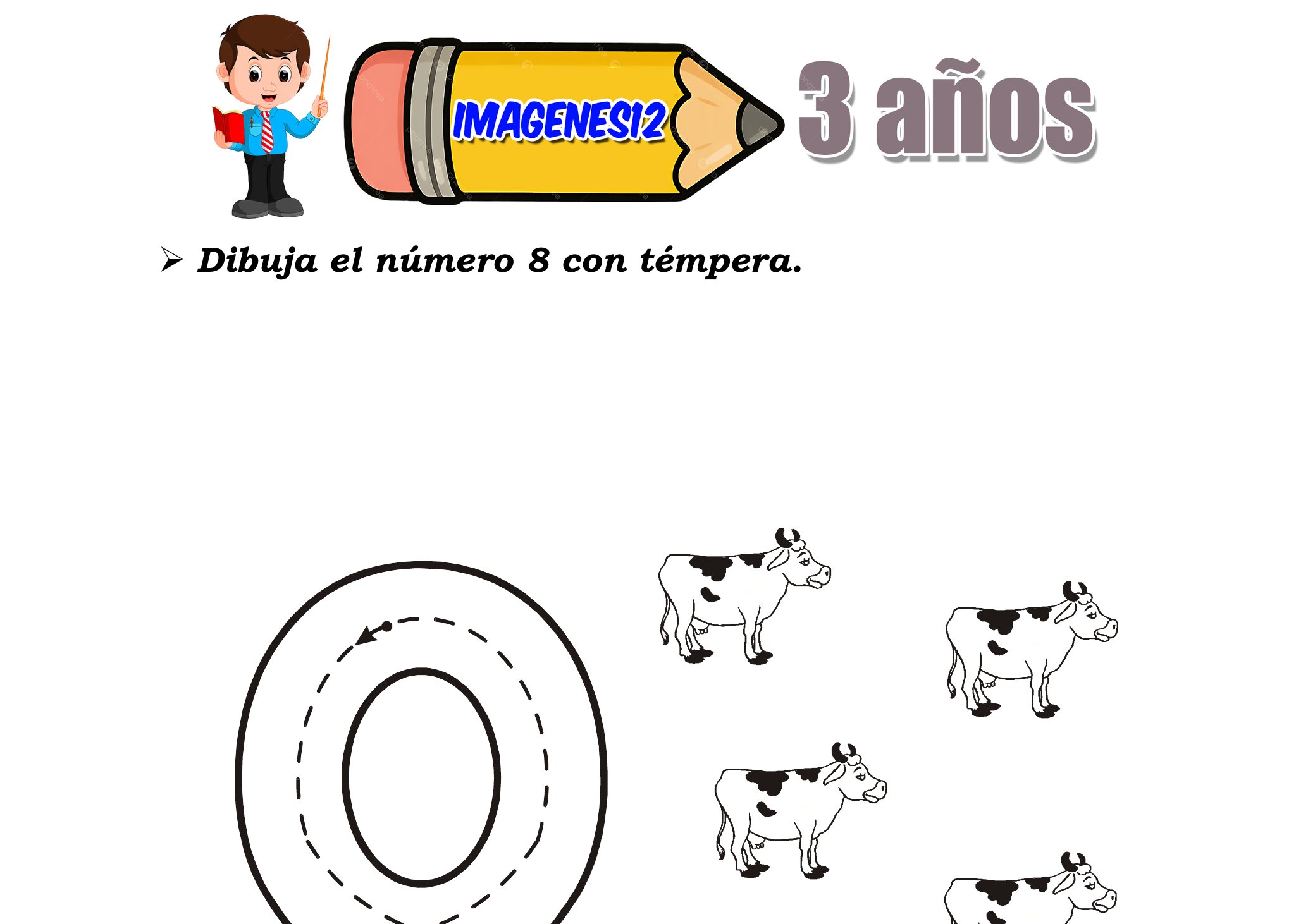 Identificar el número 9