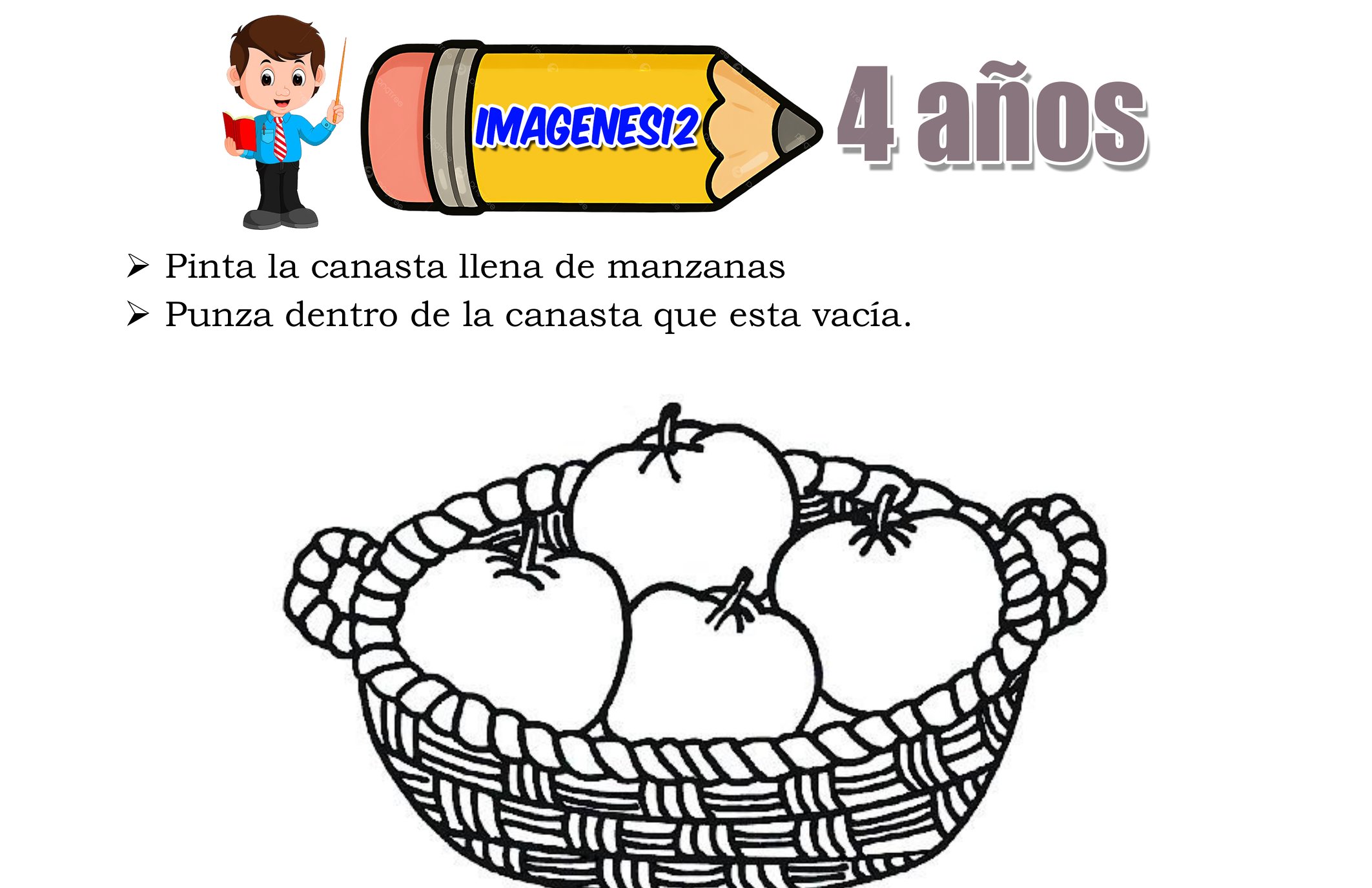 Lleno y Vacío para Niños