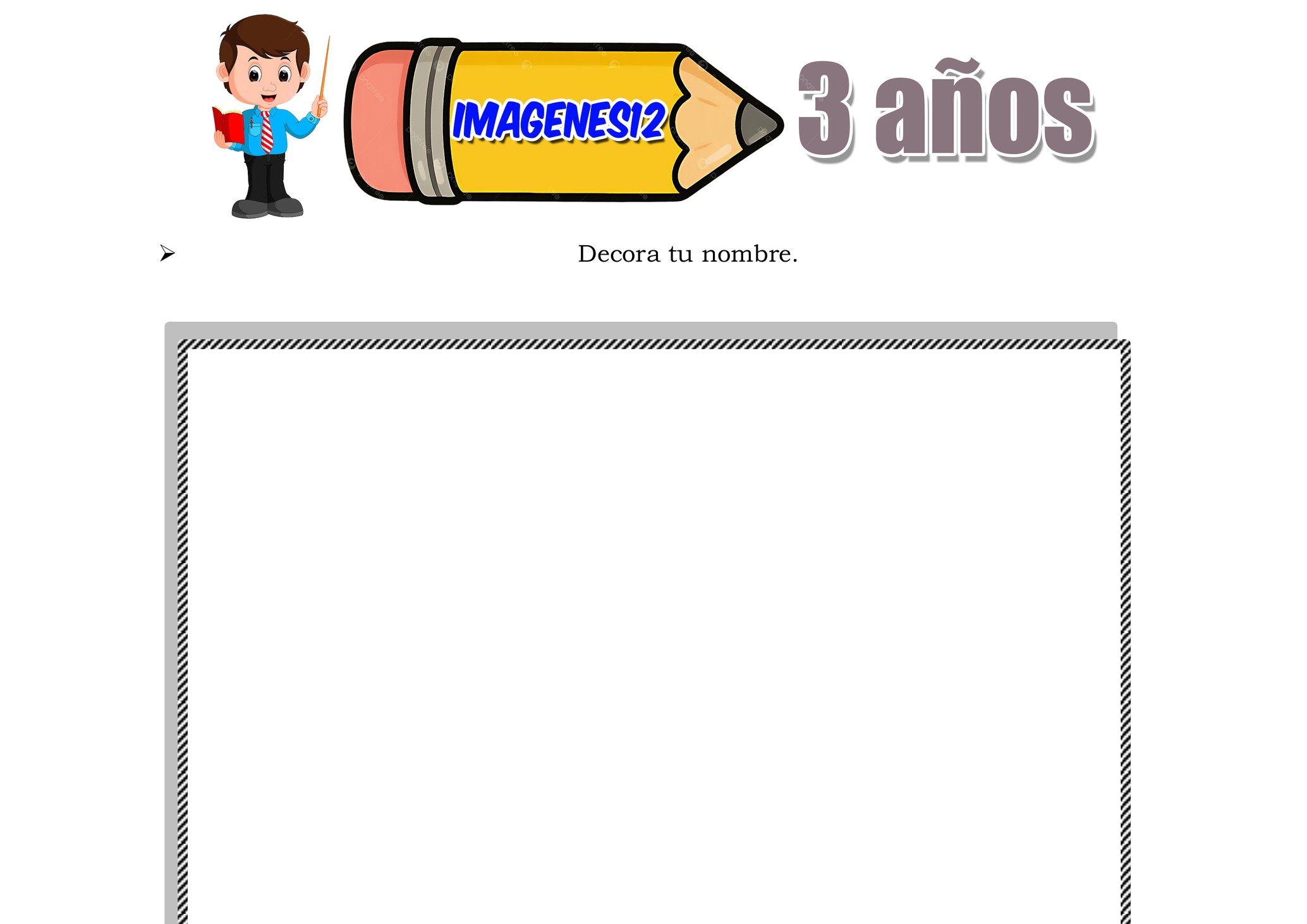 Mi Nombre Actividades