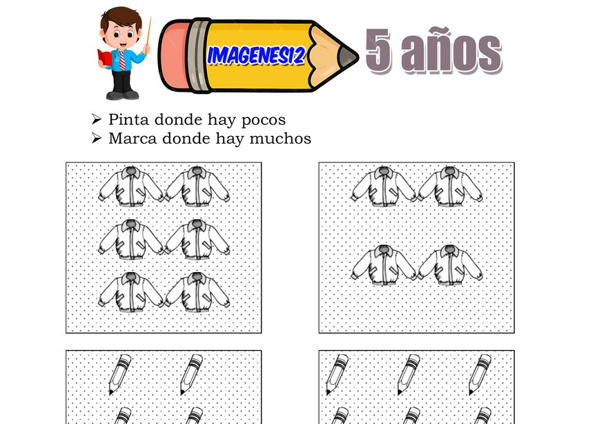 Muchos pocos ninguno uno