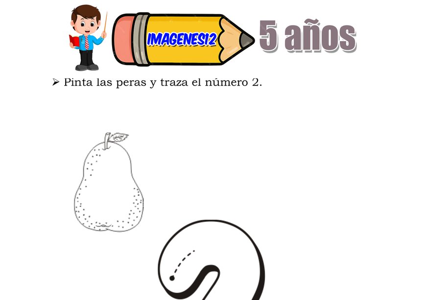 Número 14 para pintar