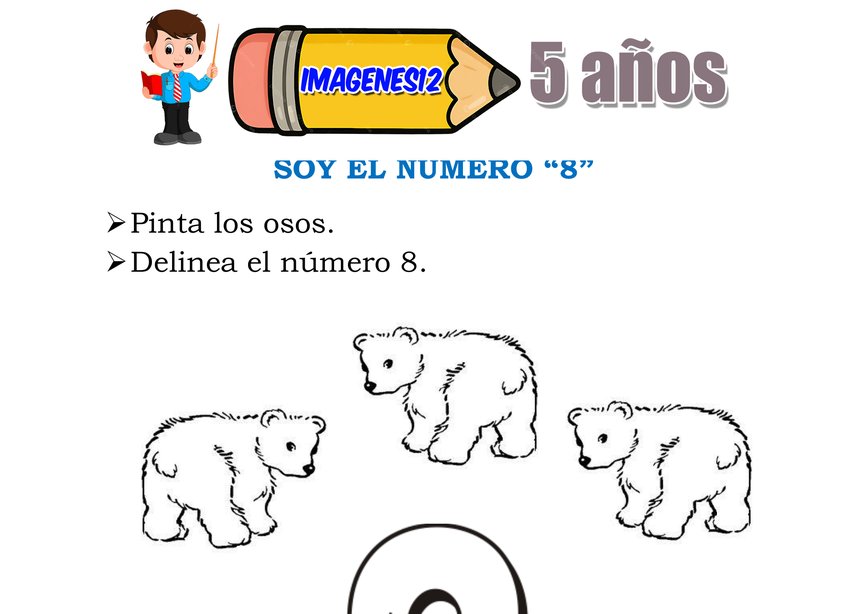 Número 9 para trazar