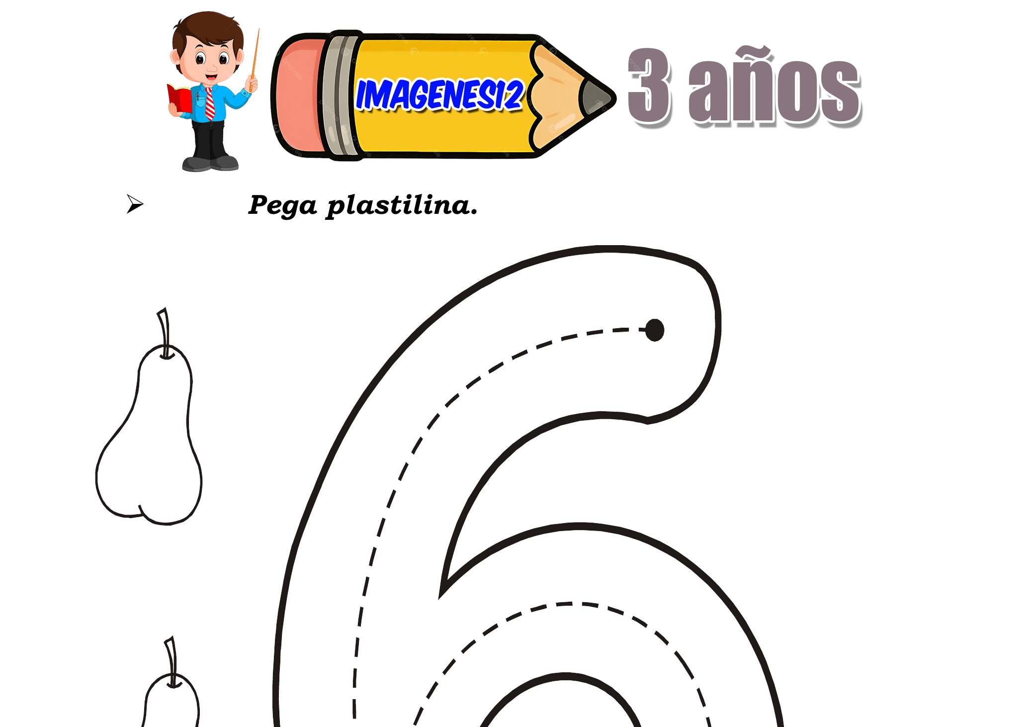 Reconocer el número 8