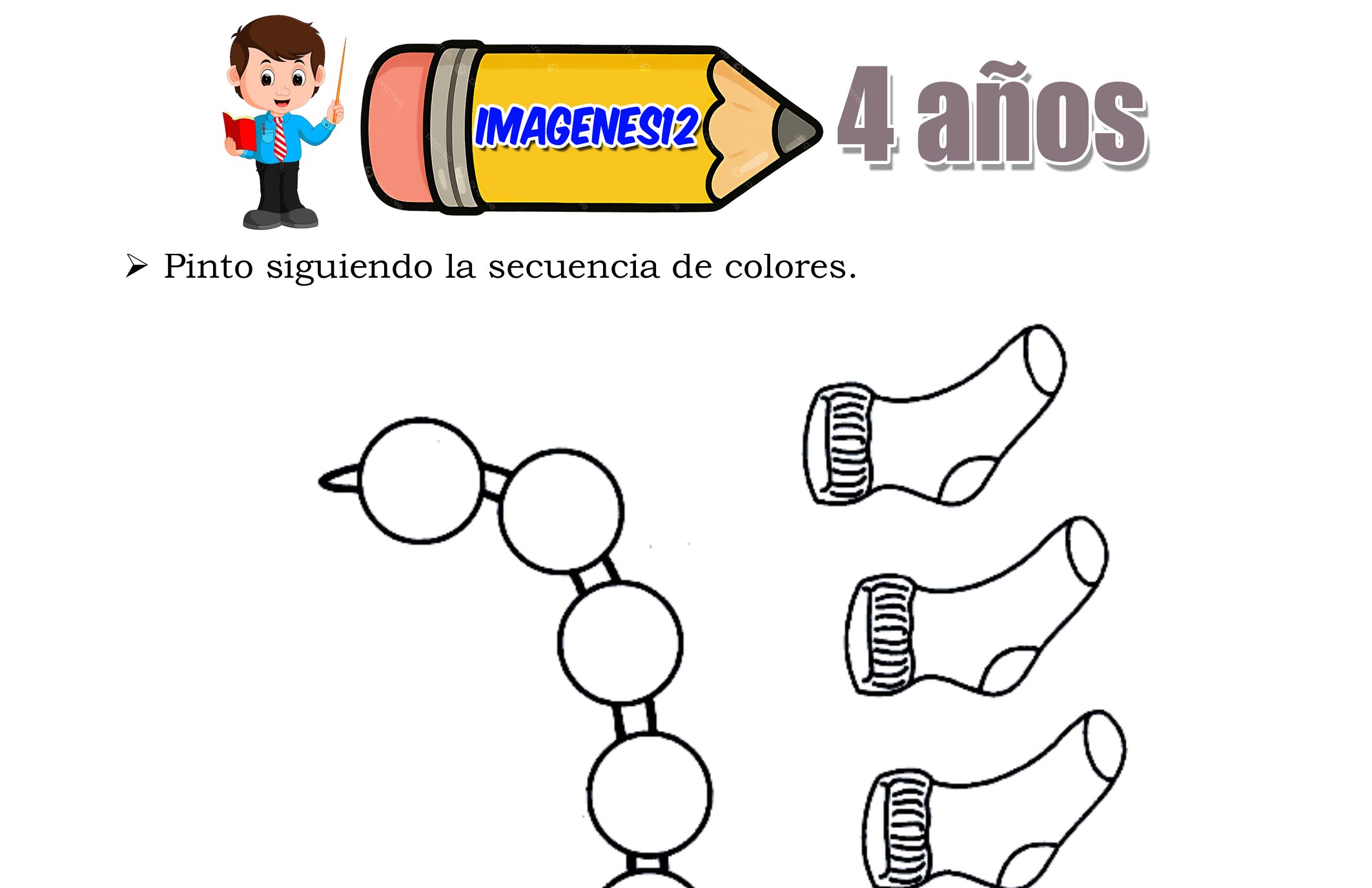 Secuencia de Colores Niños