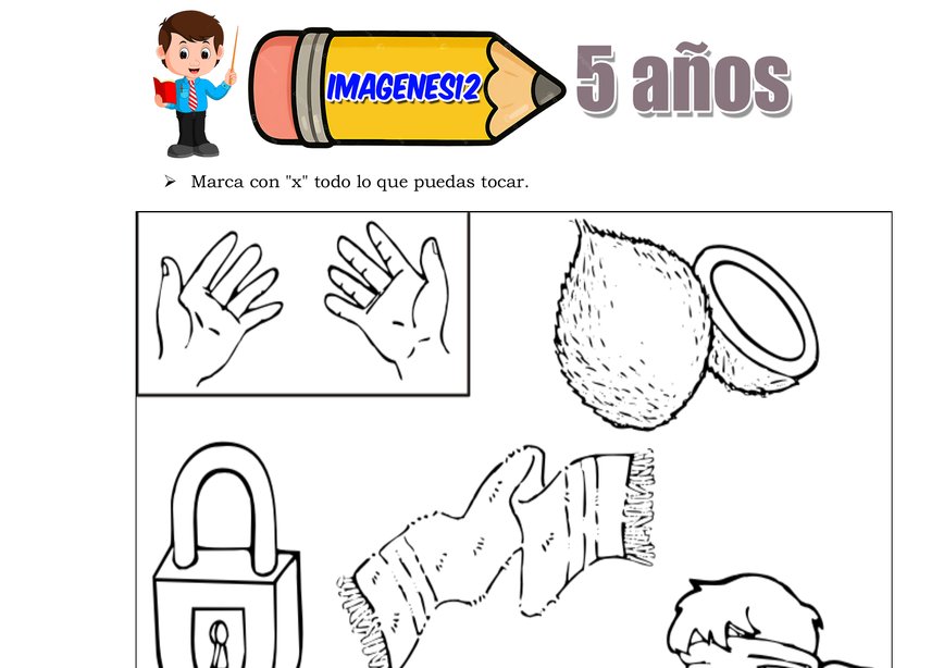 Sentido del tacto texturas