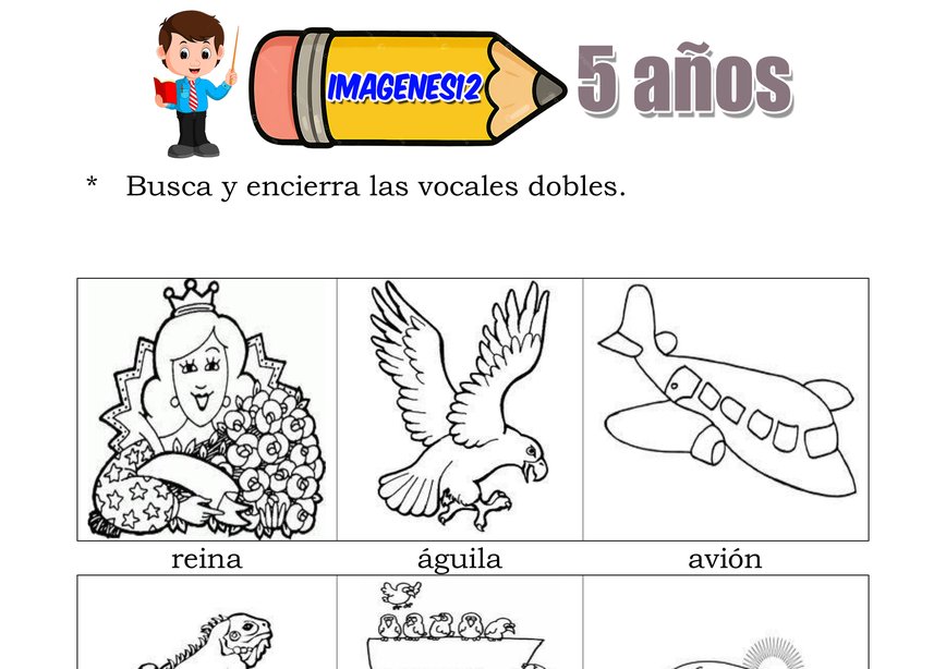 Vocales dobles combinación